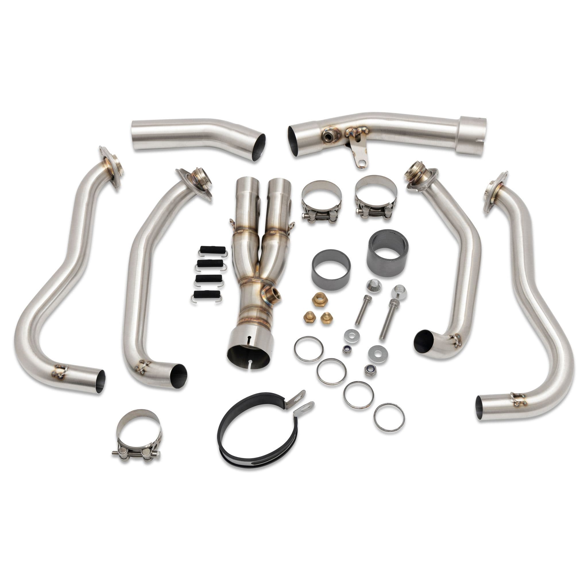 R③ ZX6R ZX - 6R 2009 - 2023 Race De-Cat Exhaust System 400mm Oval