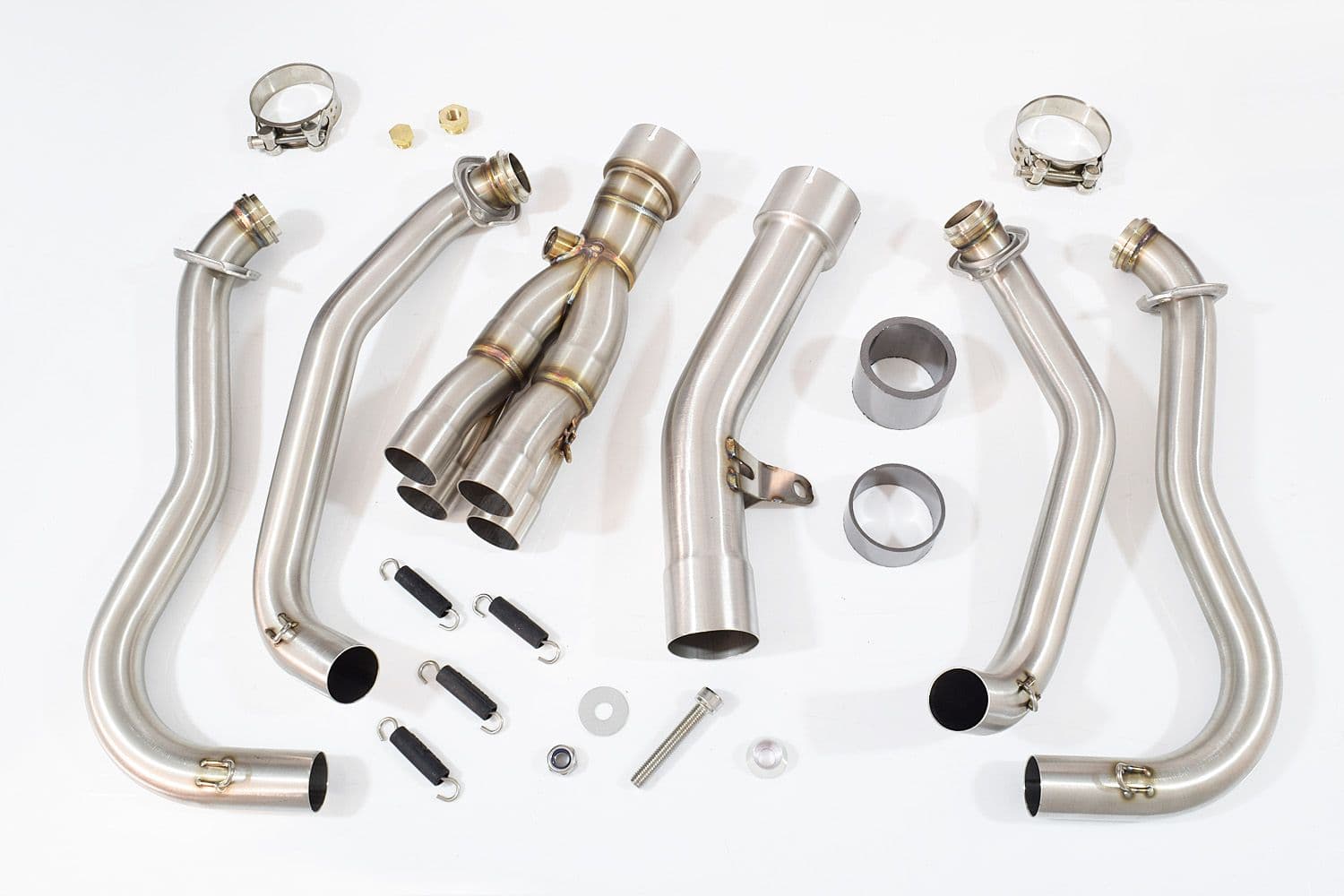 ZX6R ZX-6R 2009 - 2023 Race Exhaust Downpipes De-Cat Pipe