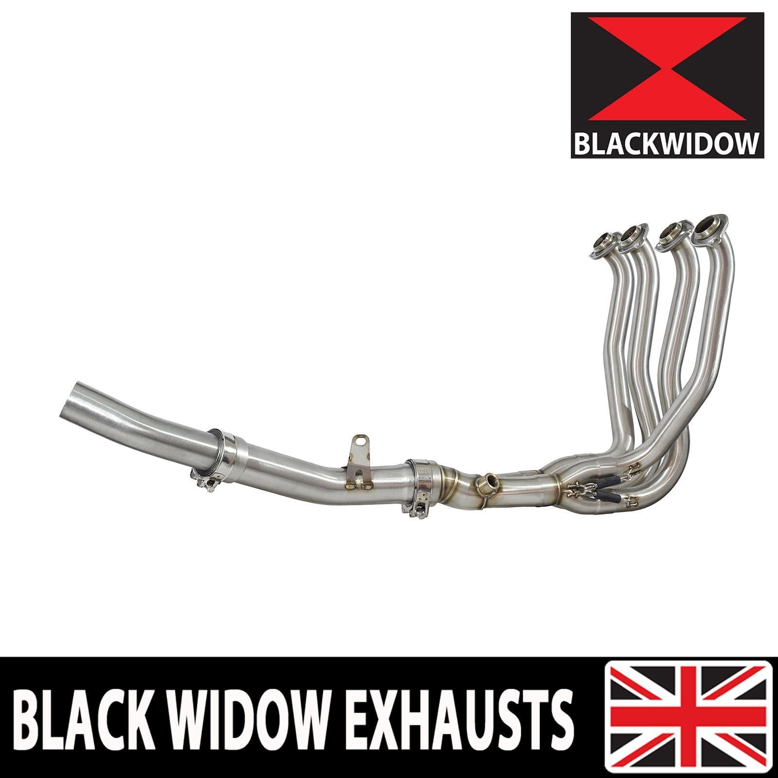 ZX6R ZX - 6R 2009 - 2023 Race Exhaust Downpipes System - No Silencer