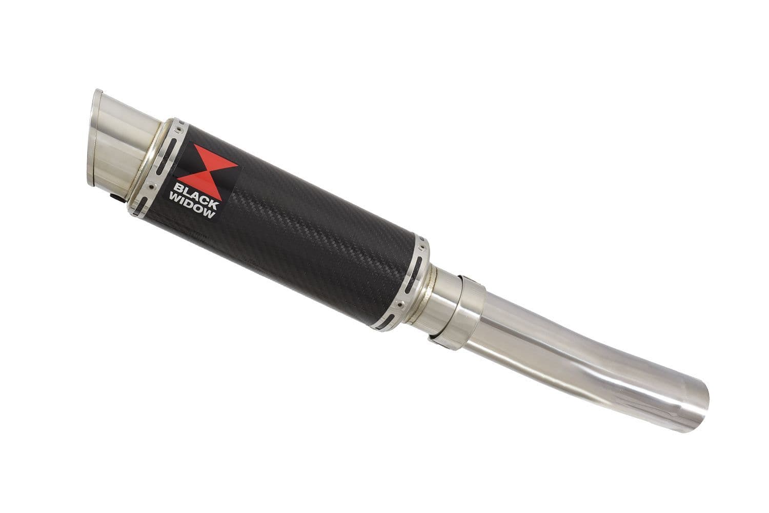 トイガン ASSASSINS SILENCER MODEL ZX6R ZX-6R 636 13-16 Exhaust Silencer 230mm GP Round Carbon