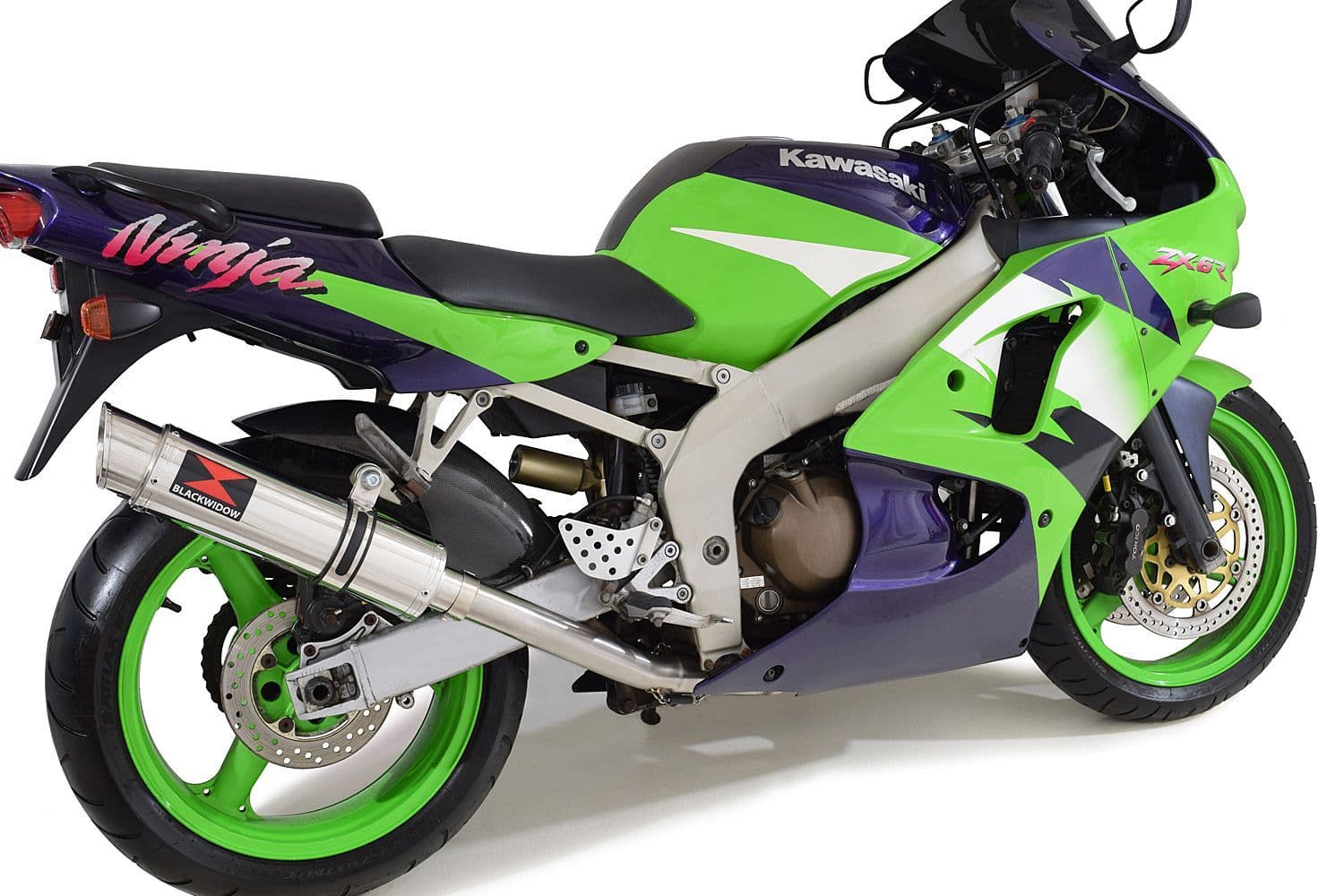 ZX6R ZX636A1P Ninja 95-02 F1 F2 F3 G1 G2 J1 J2 Exhaust System GP Round