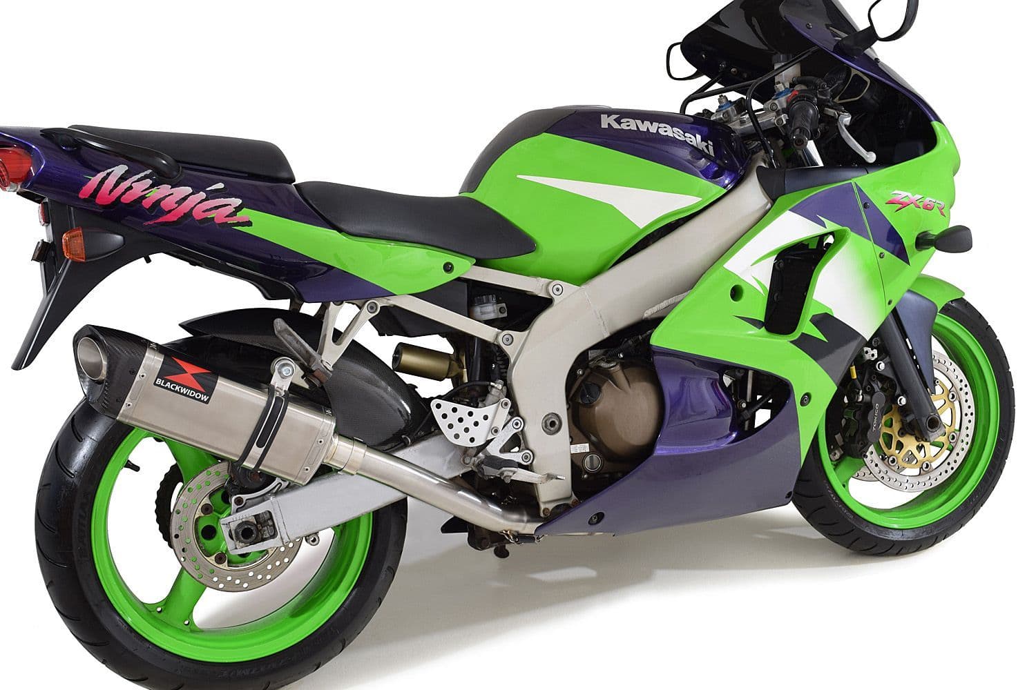 ZX6R ZX636A1P Ninja 95-02 F1-F3 G1 G2 J1 J2 Exhaust System Tri