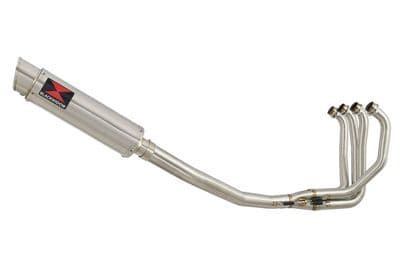 ZXR750 ZXR 750 J K L M 91-95 Exhaust System with 360mm GP Round Stainless Silencer