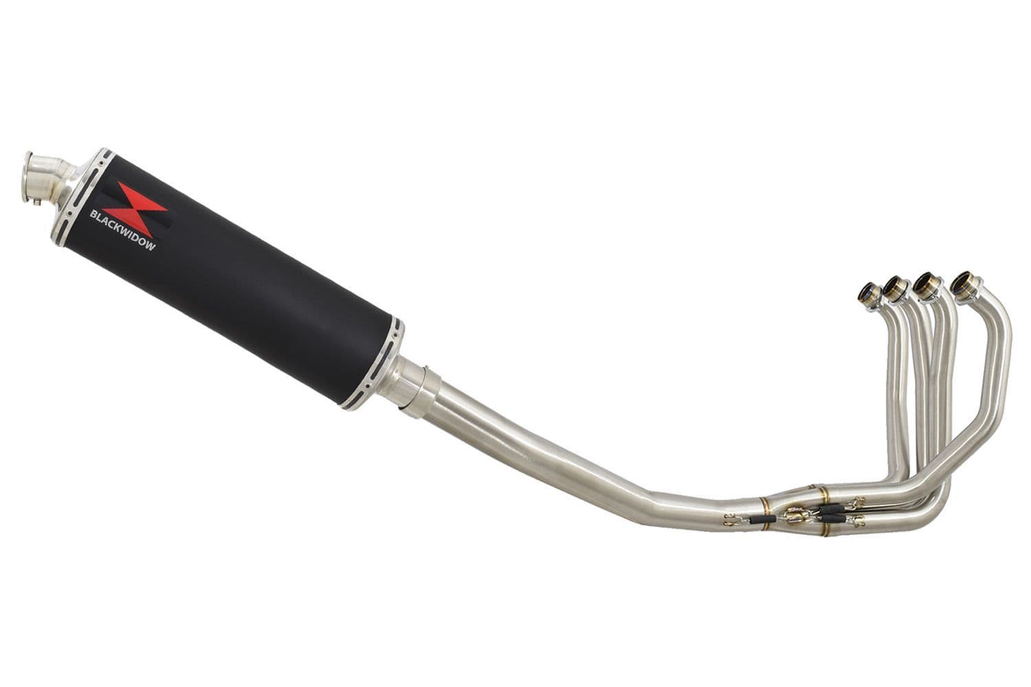 ZXR750 ZXR 750 J K L M 91-95 Exhaust System with 400mm Oval Black