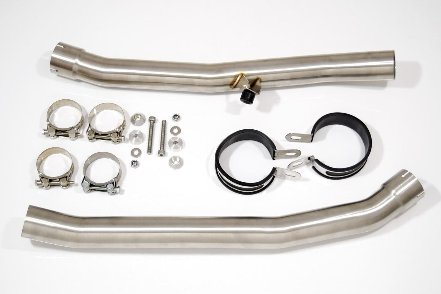 その他 ruru ZZR 1400 Ninja ZX14 06-07 4-2 Exhaust Silencers 350mm GP Round