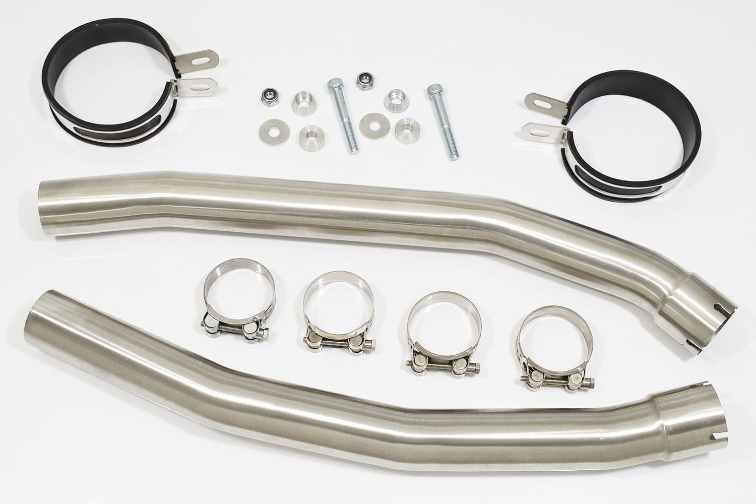 ZZR 1400 Ninja ZX14 2012 - 2025 4-2 Exhaust Silencers 370mm Round