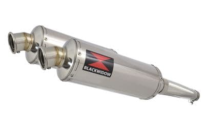 ZZR1200 ZZR 1200 4-2 Exhaust Silencers 300mm Round Stainless