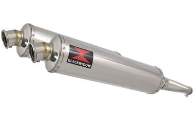 ZZR1200 ZZR 1200 4-2 Exhaust Silencers 400mm Round Stainless