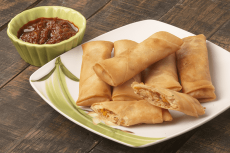 Vegetable spring rolls