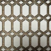 Antique Brass Grille Honeycomb - Made to Order