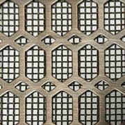 Antique Brass Grille Honeycomb with Large Mesh Backing - Made to Order