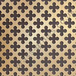Camber 11mm Club Aluminium Grille Sheet Bronze Anodised 1000mm x 660mm x 1mm
