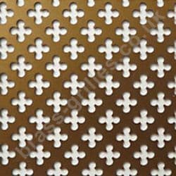 Canterbury Club 6mm Bronze Grille Anodised Aluminium Sheet 1000mm x 660mm x 1mm