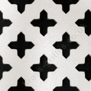 Cross Shape 18mm White Faced MDF  Screening Panel 1830mm x 610mm x 3mm