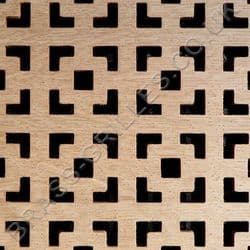 Dakota Oak Veneered MDF Grille Decorative Screening Panel 1800mm x 600mm x 4mm