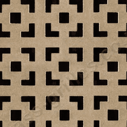 Dakota Unfinished MDF Grille Decorative Screening Panel Sheet 1830mm x 610mm x 4mm