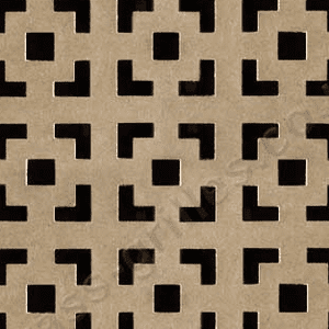 Dakota Unfinished MDF Grille Decorative Screening Panel Sheet 1830mm x 610mm x 4mm