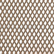 Expanded Steel Grille Mesh Gold Powder Coated 1220mm x 914mm x 1mm