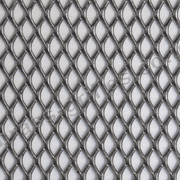 Expanded Steel Grille Mesh Silver Powder Coated 1220mm x 914mm x 1mm