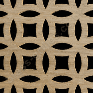 Farnham Oak Veneered MDF Grille Decorative Screening Panel 1800mm x 600mm x 4mm