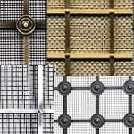 Georgian Square Decorative Brass Grilles - Made to Order