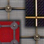 Georgian Square Decorative Brass Grilles - Made to Order
