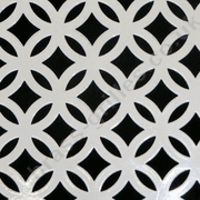 Inner Circular White Powder Coated Steel Grille Sheet 1000mm x 660mm x 1mm