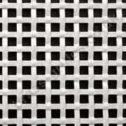 Interwoven Effect Square White Powder Coated Aluminium Grille Sheet 1000mm x 660mm x 1.5mm