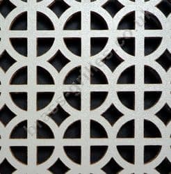 Ohio White Faced MDF Grille Decorative Screening Panel 1830mm x 610mm x 3mm
