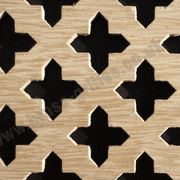 Oregon 28mm Cross Oak Veneered MDF Screening Panel 1800mm x 600mm x 4mm