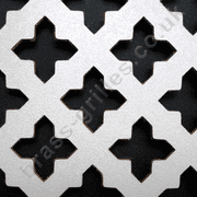 Oregon 28mm Cross White Faced MDF Screening Panel 1830mm x 610mm x 3mm
