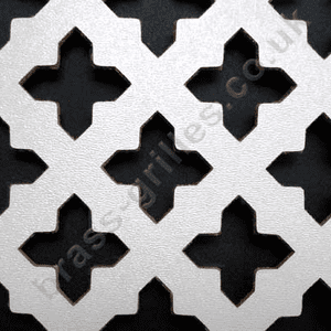 Oregon 28mm Cross White Faced MDF Screening Panel 1830mm x 610mm x 3mm