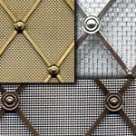 Regency Diamond Decorative Brass Grilles - Made to Order