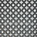 Small Clubs and Holes Black Powder Coated Aluminium Sheet 1000mm x 660mm x 1mm
