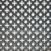 Small Clubs and Holes Black Powder Coated Aluminium Sheet 1000mm x 660mm x 1mm