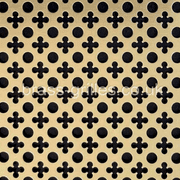 Small Clubs and Holes Grille Gold Anodised Aluminium Sheet 1000mm x 660mm x 1mm