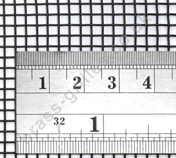 Flexible Woven Bronze Black Large Wire Mesh