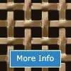 interwoven square bronze grille sheet