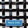 Interwoven Effect Square Powder Coated Black Aluminium Grille