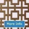 maze bronze alumnium grille panel