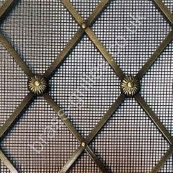 Regency Antique Brass Grille 41mm Diamond