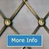 Regency Diamond Antique Brass Grille Range