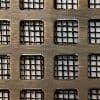 Antique Brass Square Hole Grille with Fine Mesh Backing