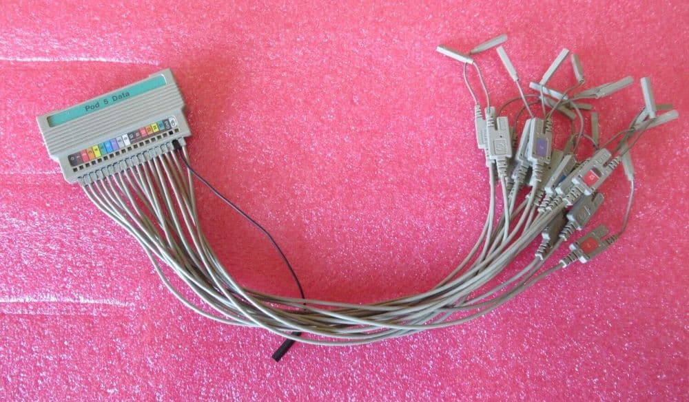 HP Agilent Pod 5 Data Probe Analyzer Pod With Cable Connectors