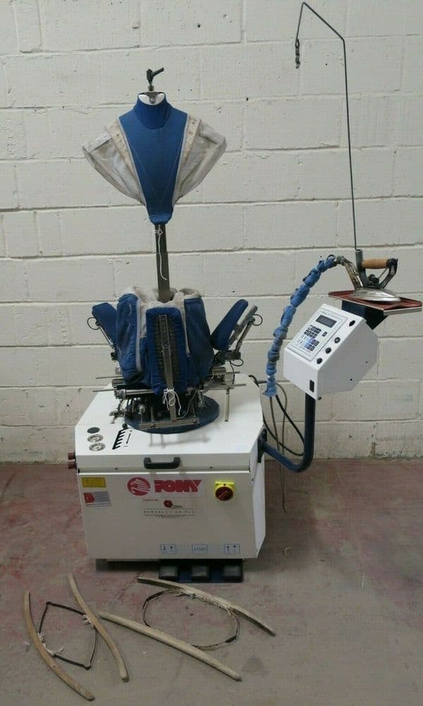 Pony Formplus Garment Finishing Laundry Dry Wet Cleaning Machine Steam