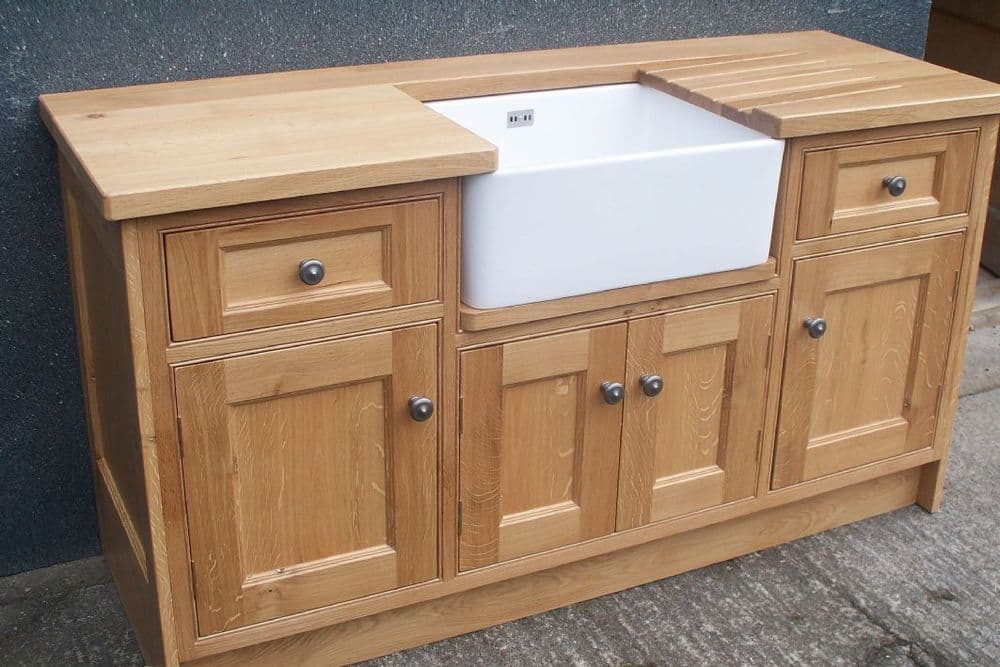 Oak Belfast Sink Base Unit