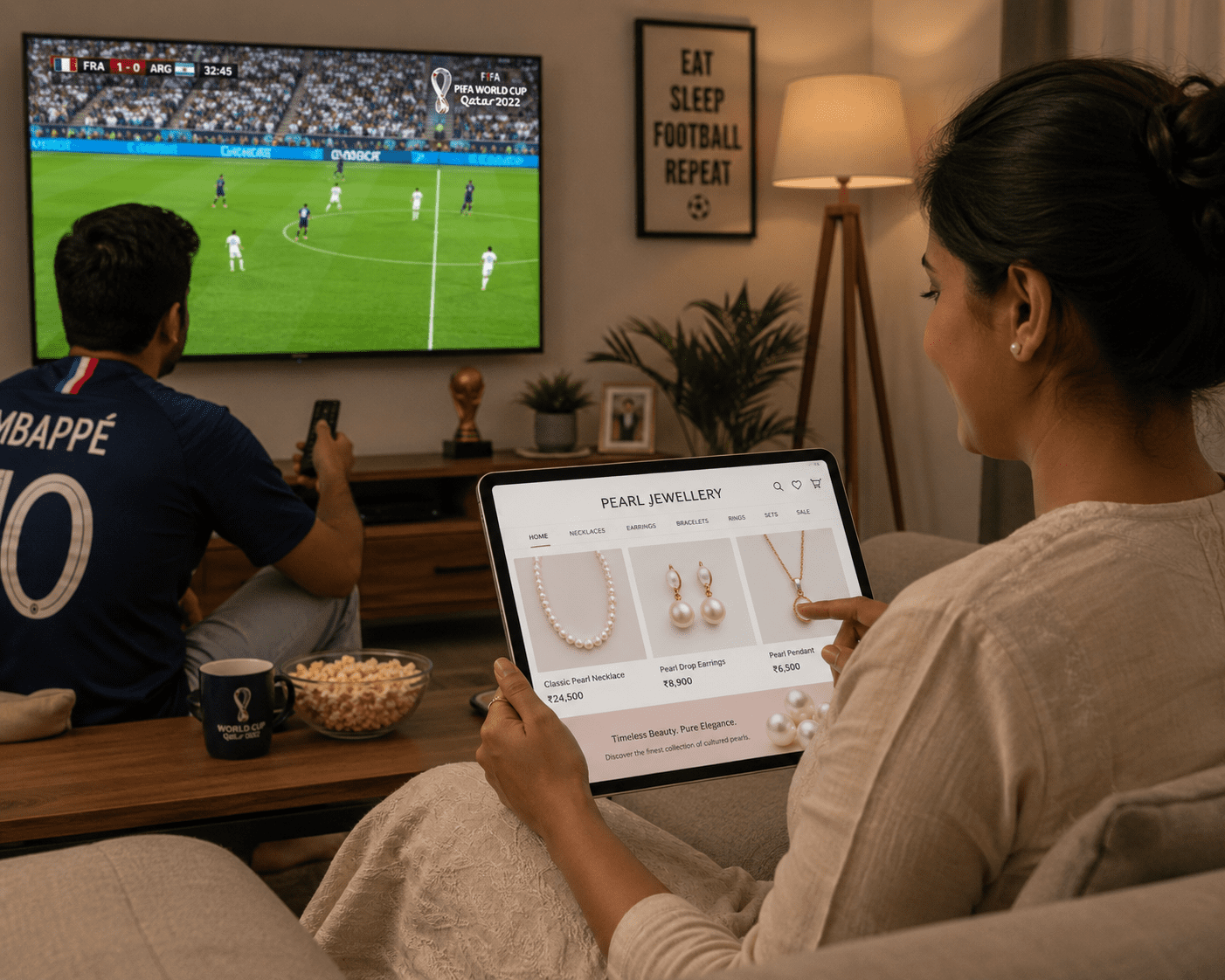 Soccer World Cup Fever Drives Online Shopping – Why Pearl Jewellery Becomes a Winning Choice