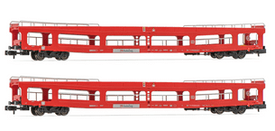 Arnold HN4354 N Gauge DB Autozug DDm Car Transorter Wagon Pack (2)