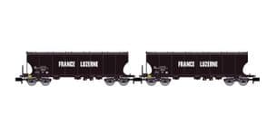 Arnold HN6619 N Gauge SNCF France Luzerne Grain Hopper Wagon Set (2)