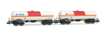 Arnold HN6634 N Gauge VTG + Ermewa Tank Wagon Set (2)